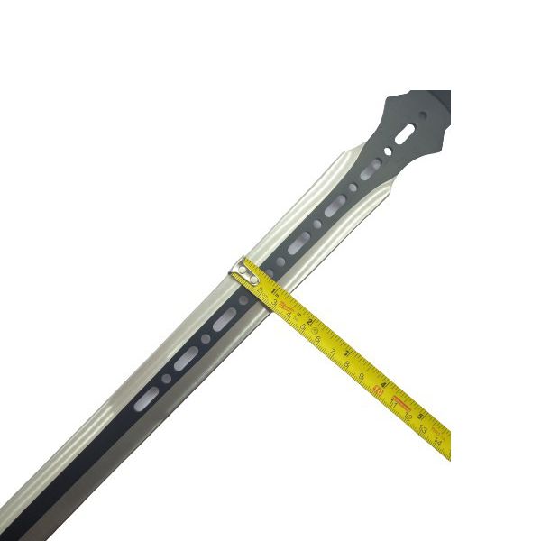 NINJATO CON 2 KUNAIS Y FUNDA FULL TANG NEGRO