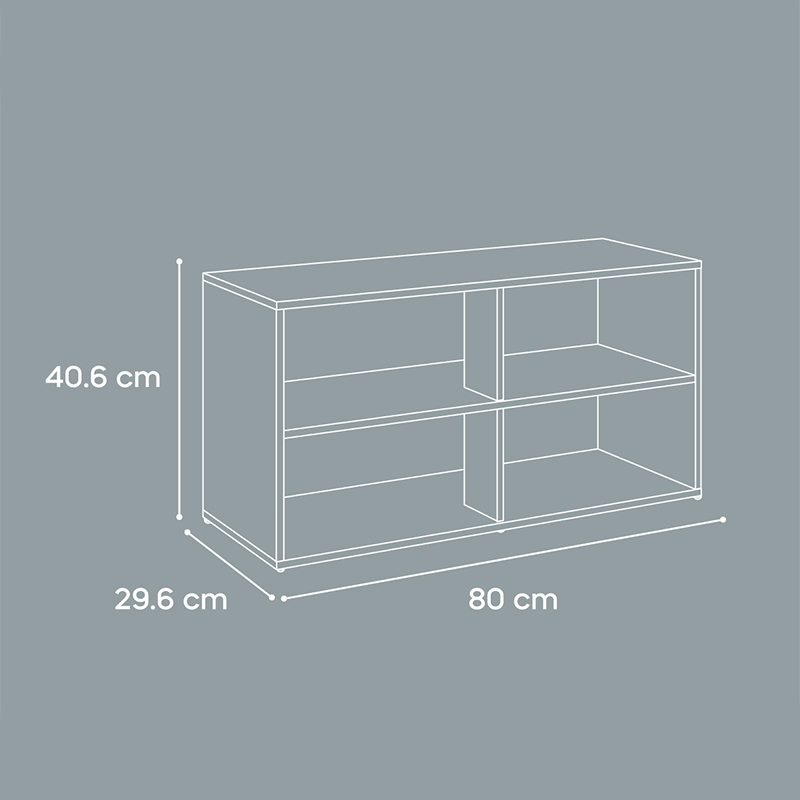 Zapatera 80 Cm Madera Cali Chocolate Rack Organizador Mueble