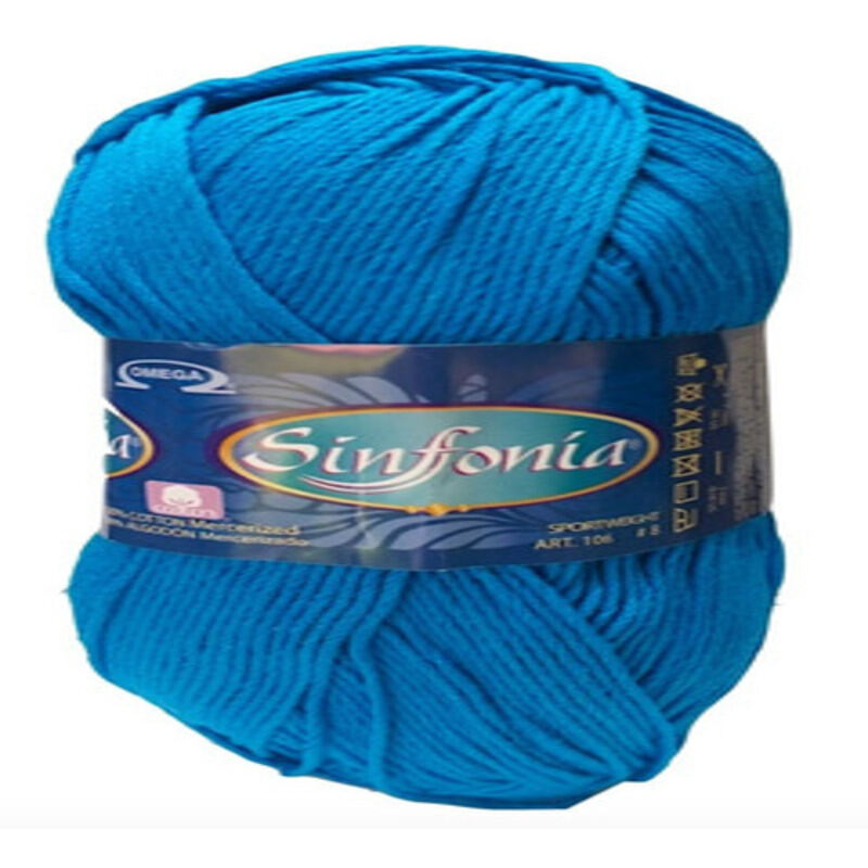 Hilaza Sinfonia Estambre Hilo Mayoreo 100g Kit 5 Pzas/ turquesa 