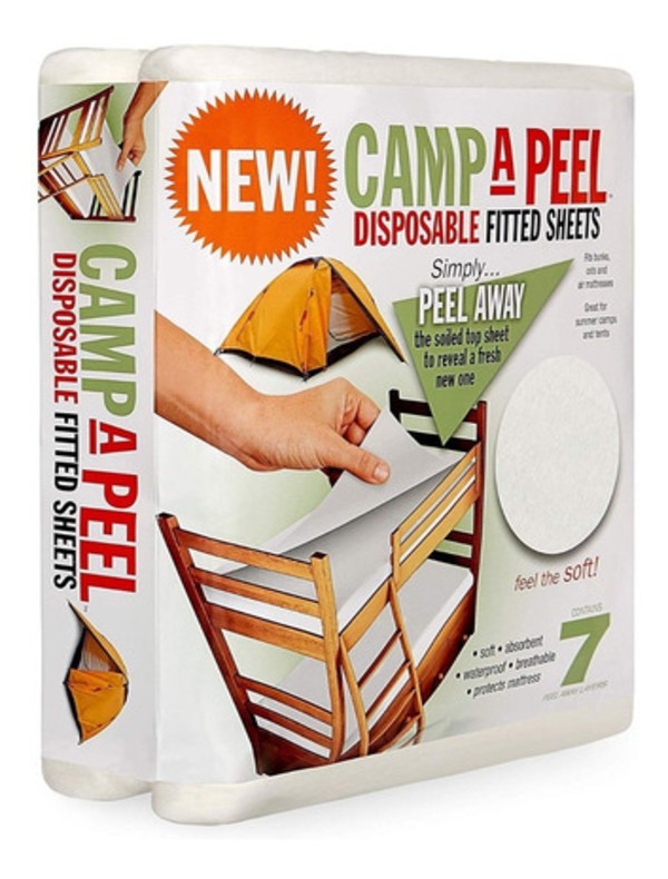 Sabana Desechable Peelaways 5 Capas Removibles Individual