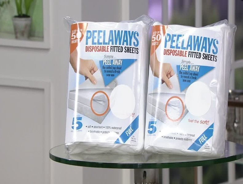 Sabana Desechable Peelaways 5 Capas Removibles Individual