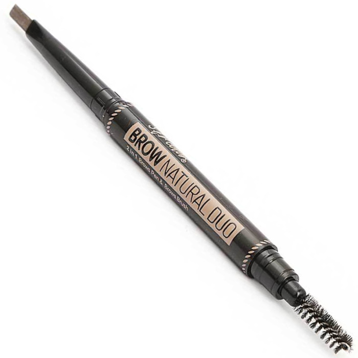Lápiz Con Cepillo Para Cejas Brow Natural Duo 2 En 1