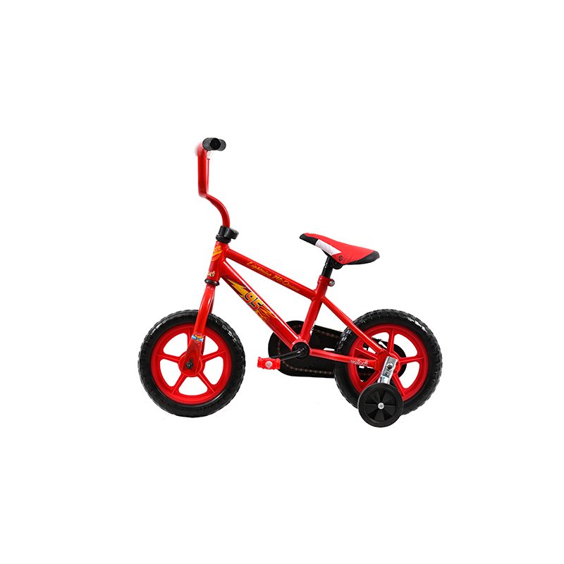 Bicicleta Veloci Cars 95 Eva Rodada 12 Rojo Infantil