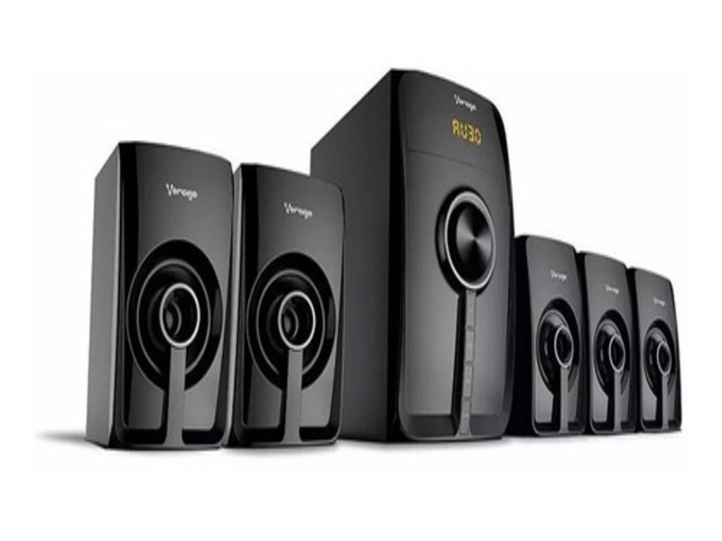 Teatro En Casa 5.1 Bluetooth Bocinas Vorago Home Theater Minicomponente Sonido Envolvente