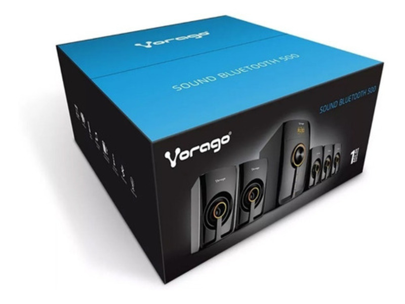 Teatro En Casa 5.1 Bluetooth Bocinas Vorago Home Theater Minicomponente Sonido Envolvente