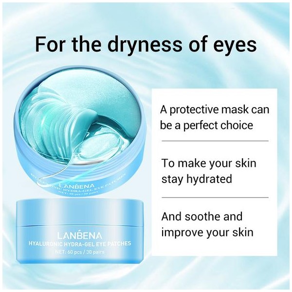 Parches De Acido Hialuronico Hidrogel Lanbena 