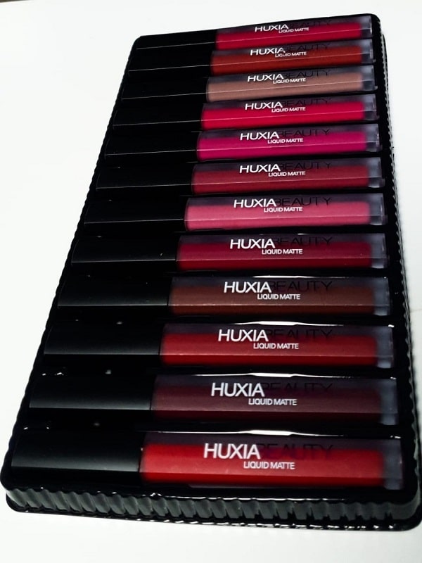 Labiales Mate Huxia Beuty 12 Pcs Labial Liquido Lote Mayoreo