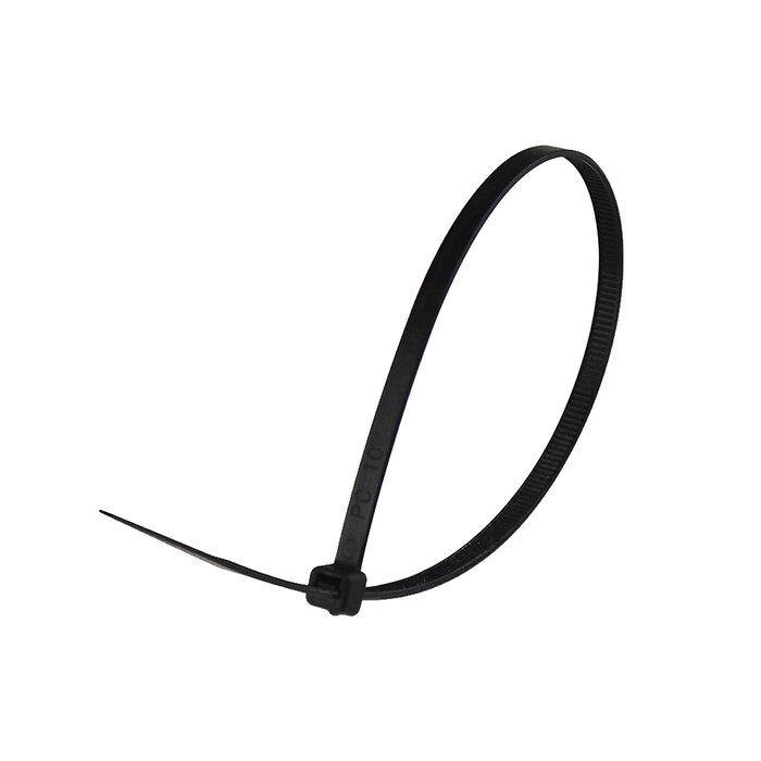 Cincho De Plastico Color Negro Sujetacables Mediano