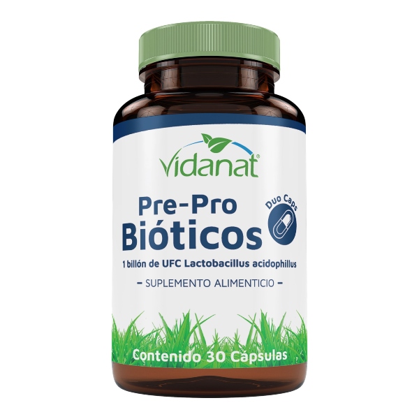 Pre Probioticos 30 Cap Vidanat