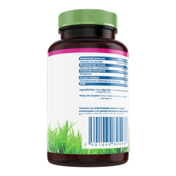 Sábila Y Nopal 150 Tab Vidanat