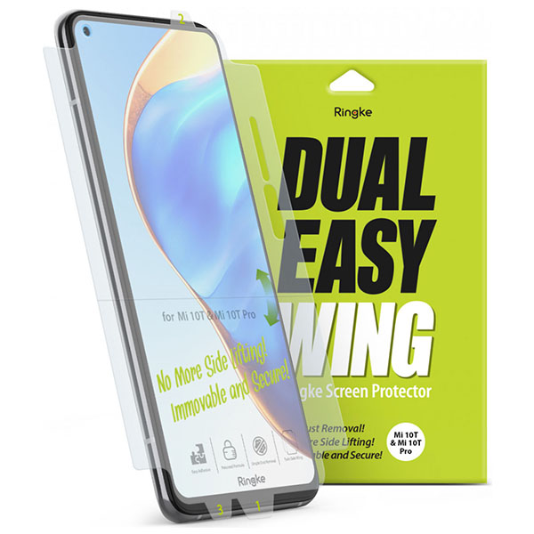 Mica Para Mi 10t Pro/ Mi 10t Dual Easy Film Plastica Ringke Transparente