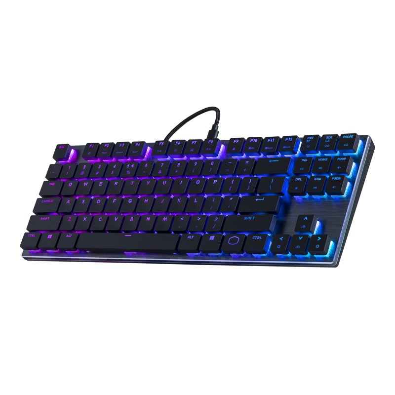 TECLADO COOLER MASTER SK630 ALAMBRICO USB MECANICO GAMER LOW PROFILE ALUMINIO