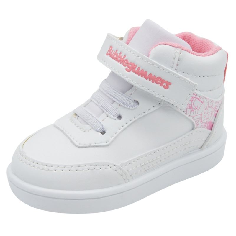 Tenis Bota Niña Bubble Gummers Jucca Blanco/rosa 14-19