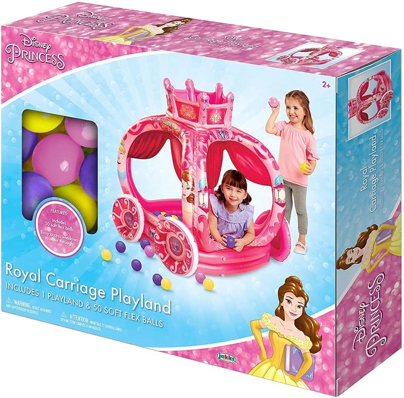 Alberca Castillo De Pelotas Princesas Disney