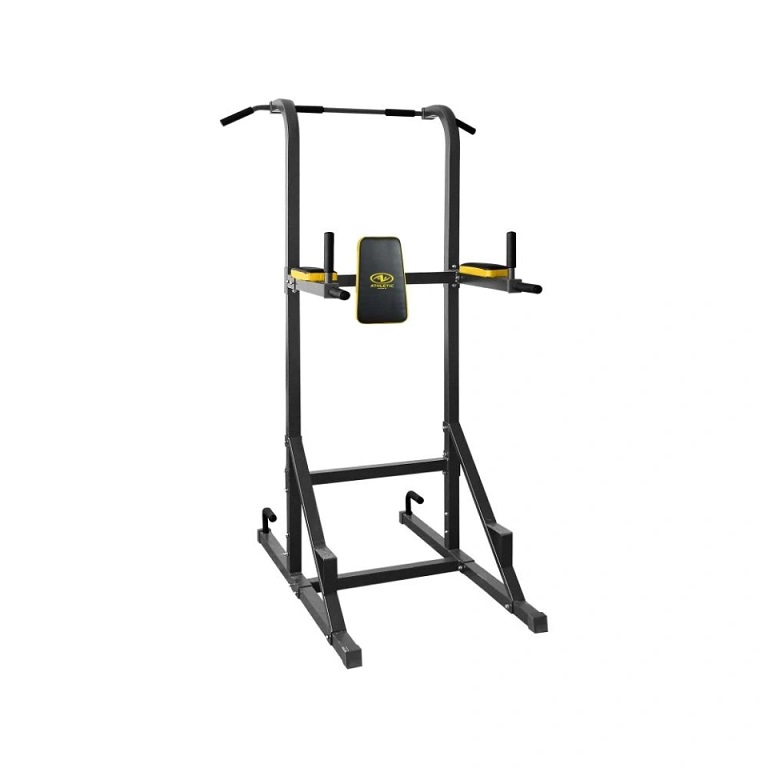 estacion de abdominales athletic works para pullup