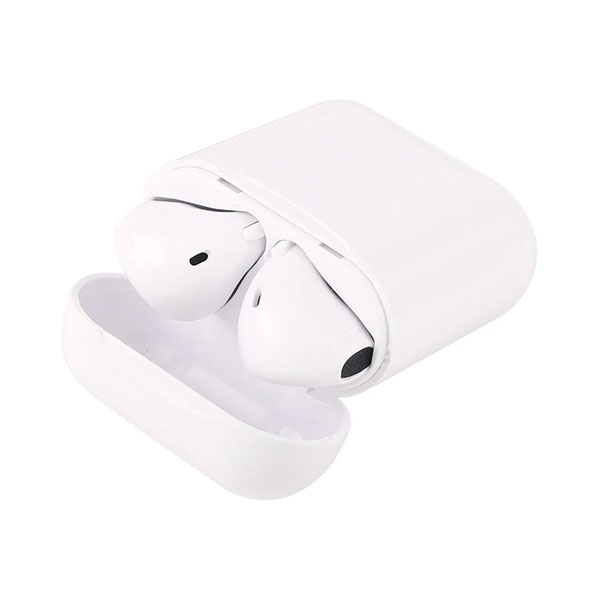 Audífonos Inalámbricos Bluetooth i12 Color Blanco