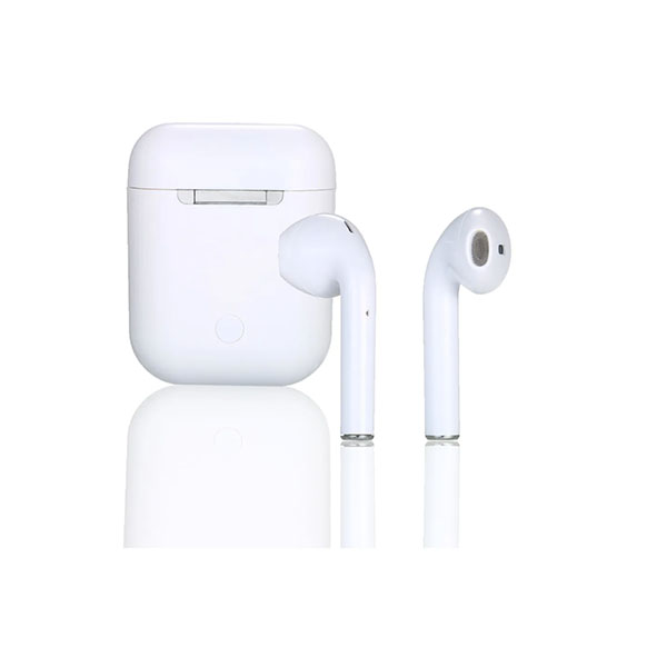 Audífonos Inalámbricos Bluetooth i12 Color Blanco