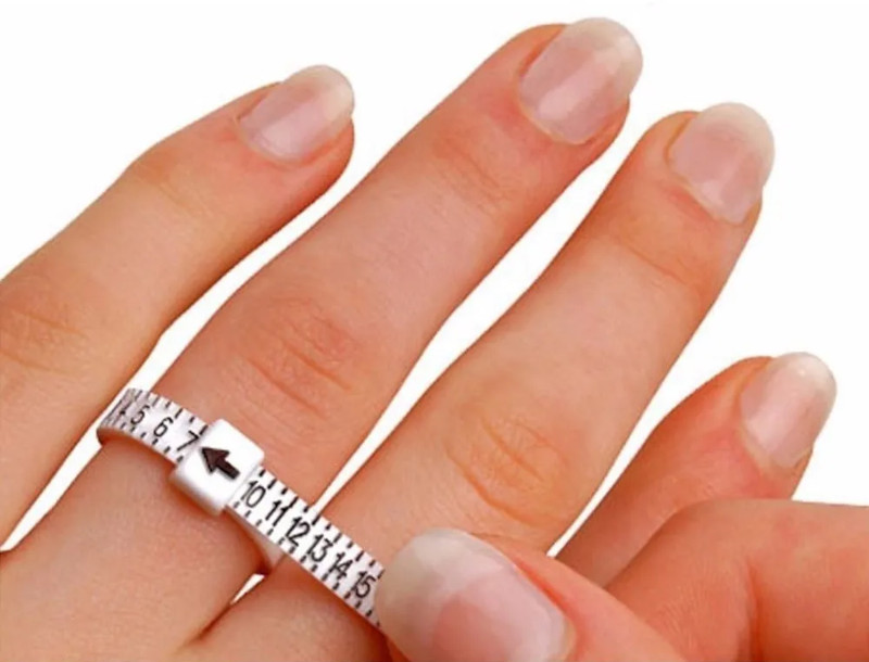 Medidor De Tallas Para Anillos Estándar Nacional