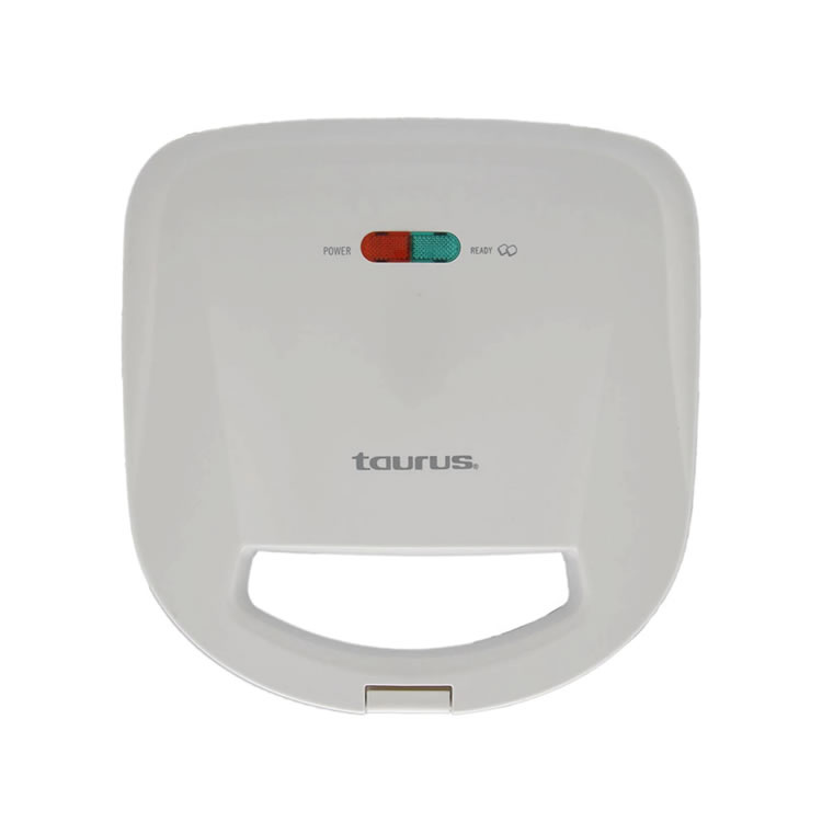 Sandwichera Con Potencia De 750W Taurus LANCHE MAX 2 - Blanco