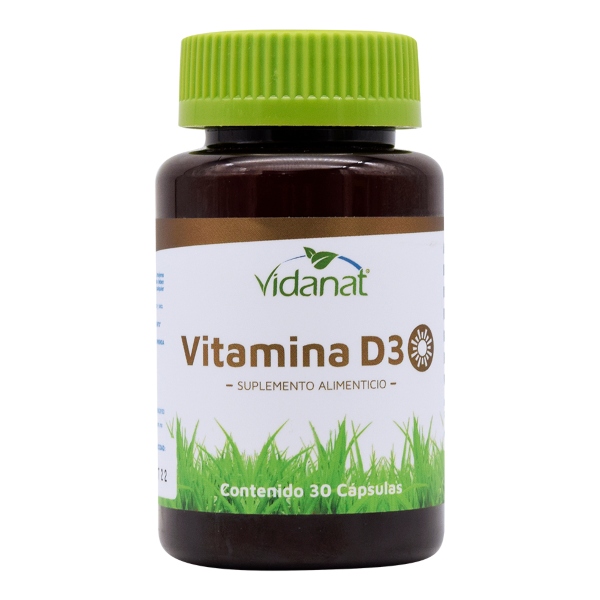 Vitamina D3 30 Cap Vidanat