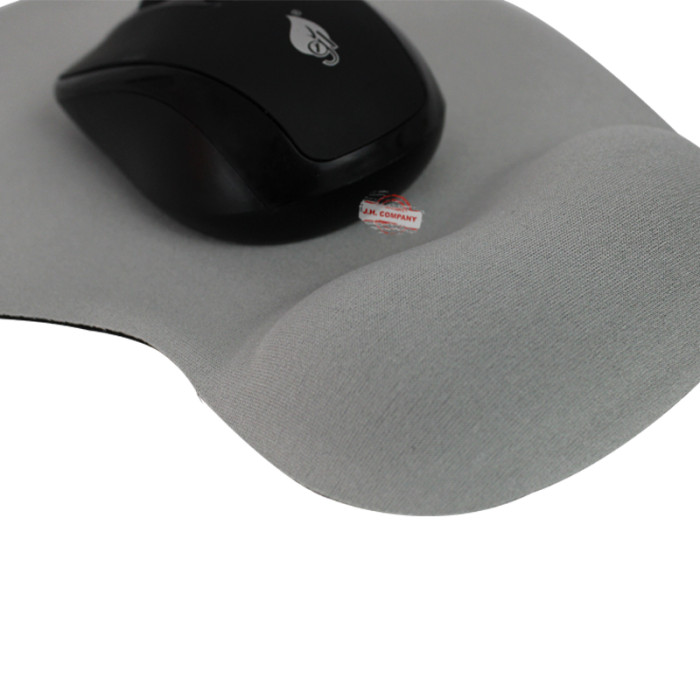 Mouse Pad With Gel Wrist Support H-02