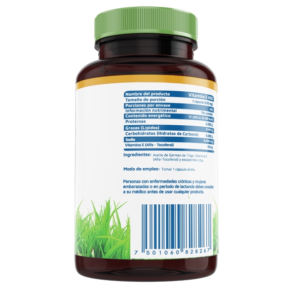 Vitamina E 400 100 Cap. Vidanat
