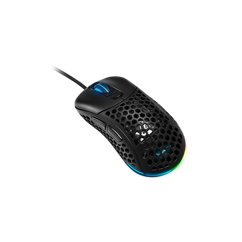 MOUSE SHARKOON OPTICO USB ALAMBRICO RGB 16000 DPI GAMER LIGHT2 200