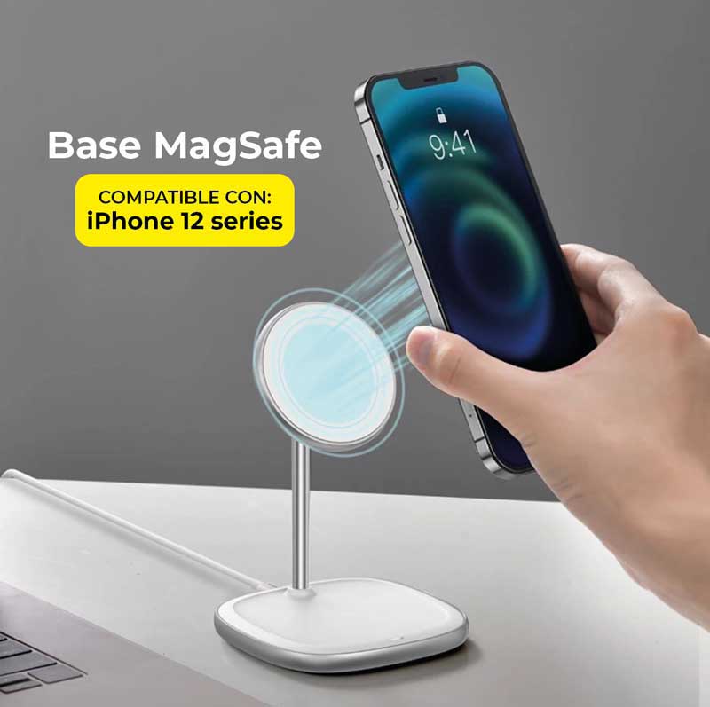 Base de Carga MagSafe Para iPhone 12 Series