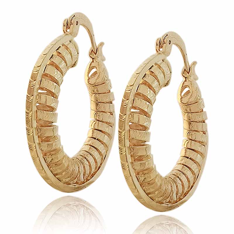 Arracada Arete Oro 18K Laminado