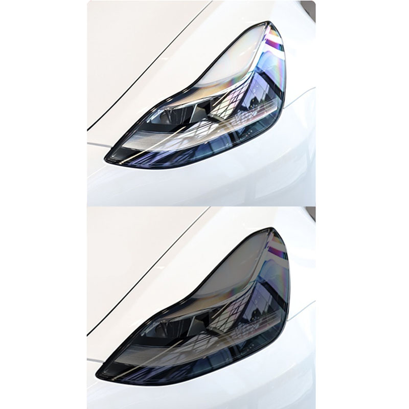 Vinil Negro Brillante Para Faros Wrap Calaveras 1mx30cm Foco