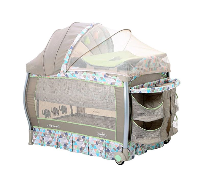 Cuna Corral Prinsel Travel Elite Beige