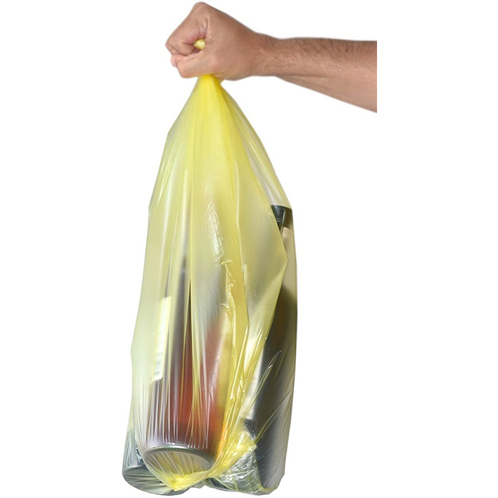 Bolsas De Basura De 84 Cm X 102 Cm Amarilla Con 200 Piezas