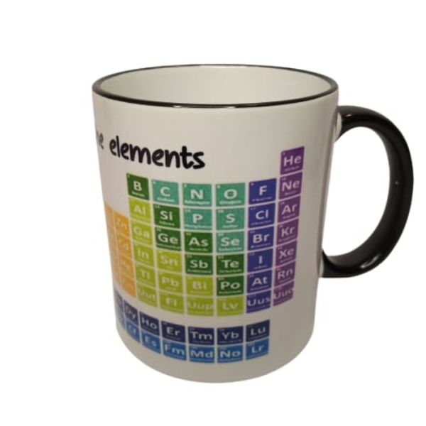 TAZA TABLA PERIÓDICA QUÍMICA 11 OZ
