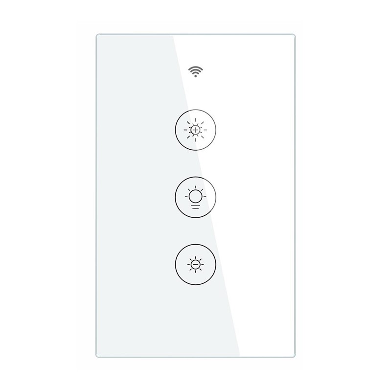 Apagador Inteligente Wifi Touch Dimmer Atenuador de Luz Compatible con Alexa y Google Home