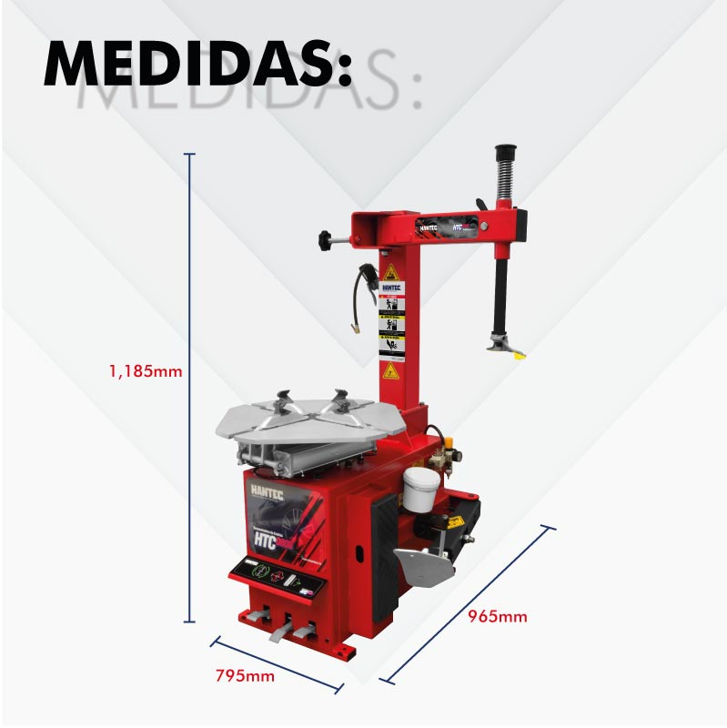 HANTEC Desmontadora De Llantas 11 A 24.