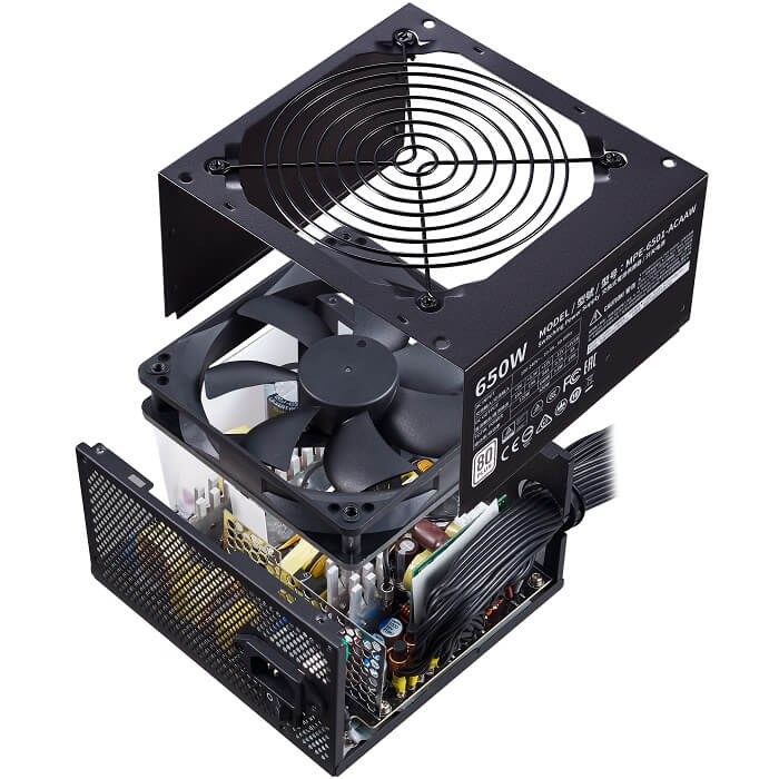 Fuente De Poder Cooler Master MWE 550 White V2 550W 80 Plus MPE-5501-ACAAW-US