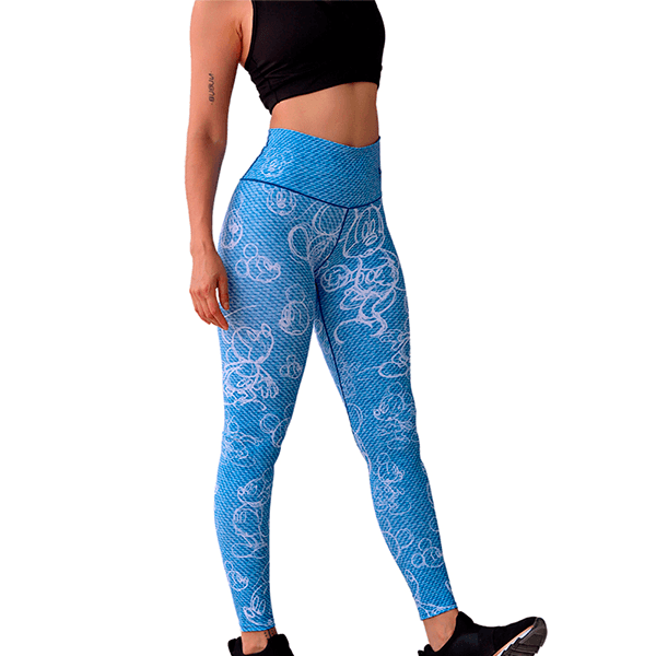 Legging LEG36 Rombo Gym Mujer yoga elite grueso malla.