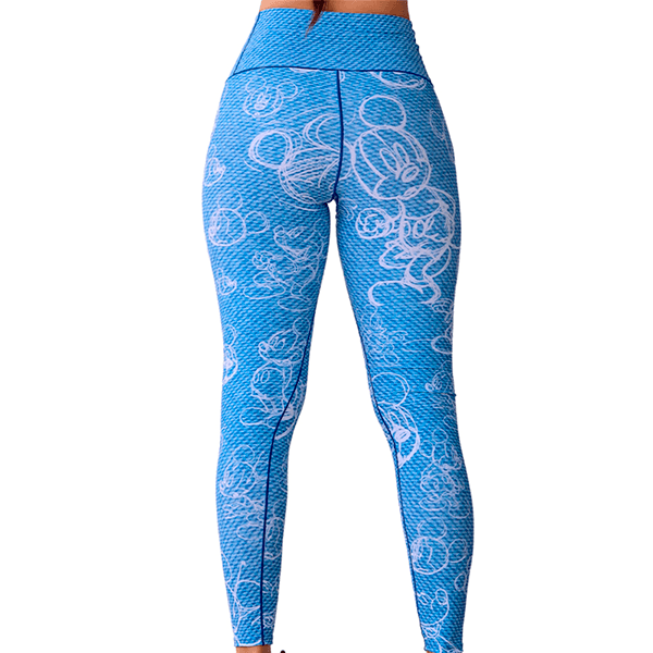 Legging LEG36 Rombo Gym Mujer yoga elite grueso malla.