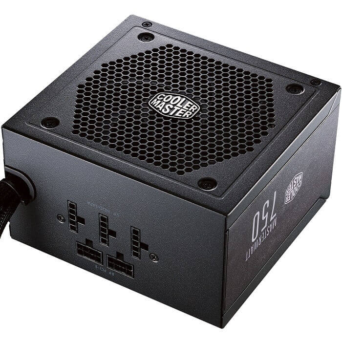 Fuente De Poder Cooler Master MasterWatt 750W Modular 80 Plus Bronze MPX-7501-AMAAB-U1.