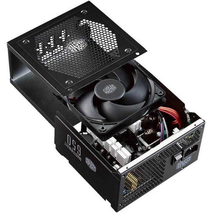 Fuente De Poder Cooler Master MasterWatt 750W Modular 80 Plus Bronze MPX-7501-AMAAB-U1.