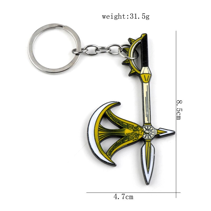 Llavero destapador hacha divina Rhitta llavero Escanor