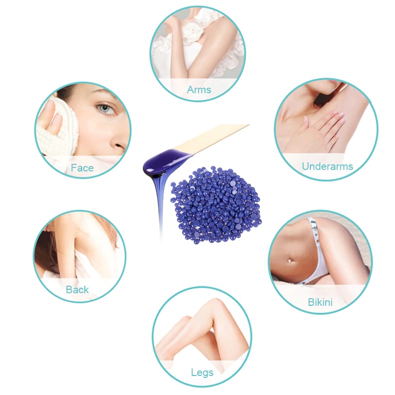 Cera Dura Para Depilar En Granos Paquete De 100grs