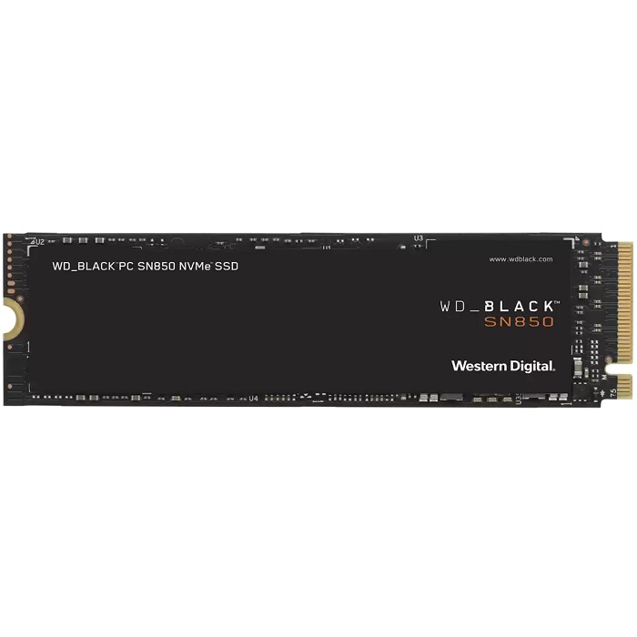 M.2 2280 SSD 1TB Western Digital WD Black SN850 NVMe WDS100T1X0E