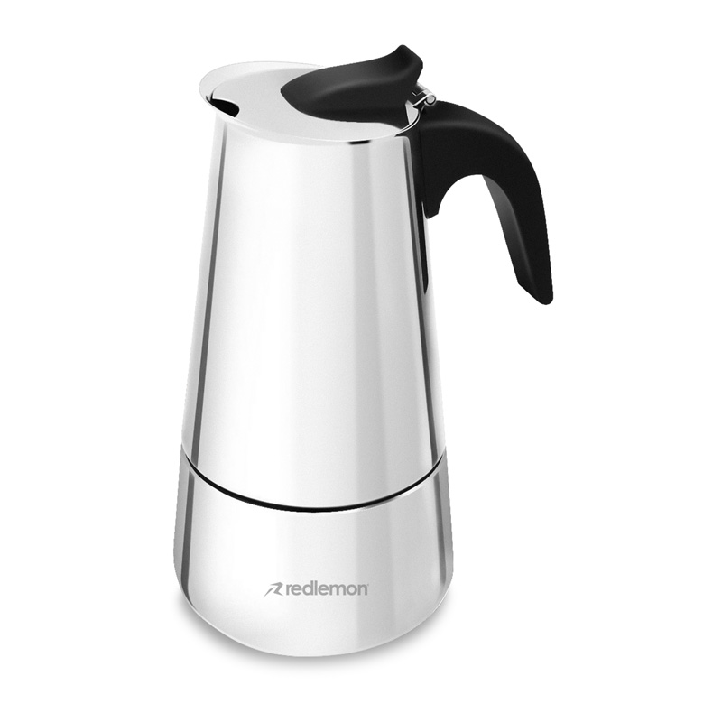 Cafetera Italiana tipo Moka Acero Inoxidable (300 ml) Redlemon