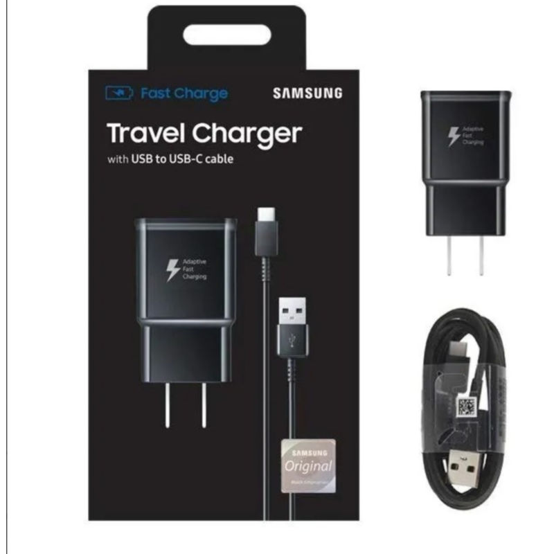 Adaptador 15W Original Samsung Con Cable USB-C 1.2M - Negro