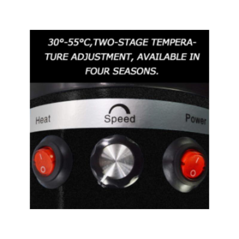 Secador de Pelo para Perros de 2800 W/3.8 HP Profesional