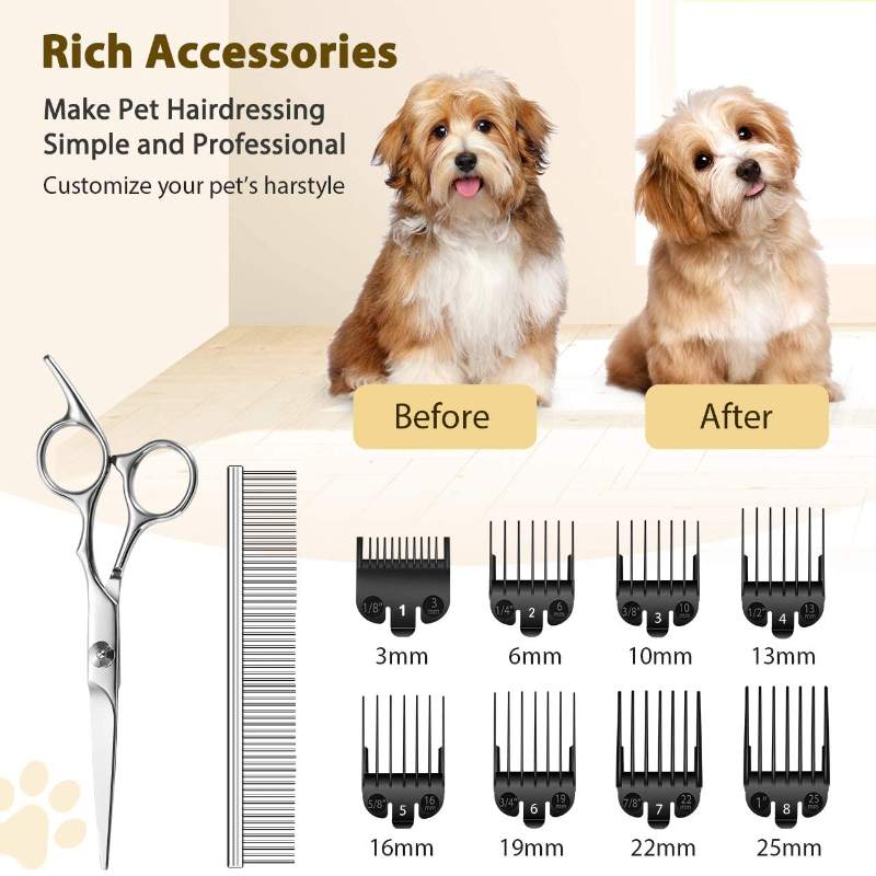 MAQUINA DE CORTE DE PELO PERRO Y GATO PROFESIONAL