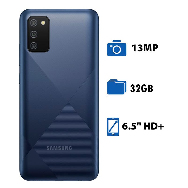Samsung Galaxy A02S 32GB Dual Sim - Azul