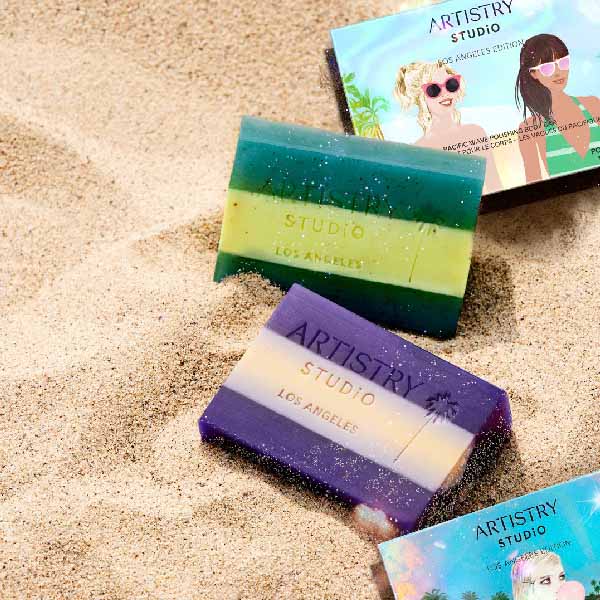 Barra de jabon exfoliante pacific wave de 196gr