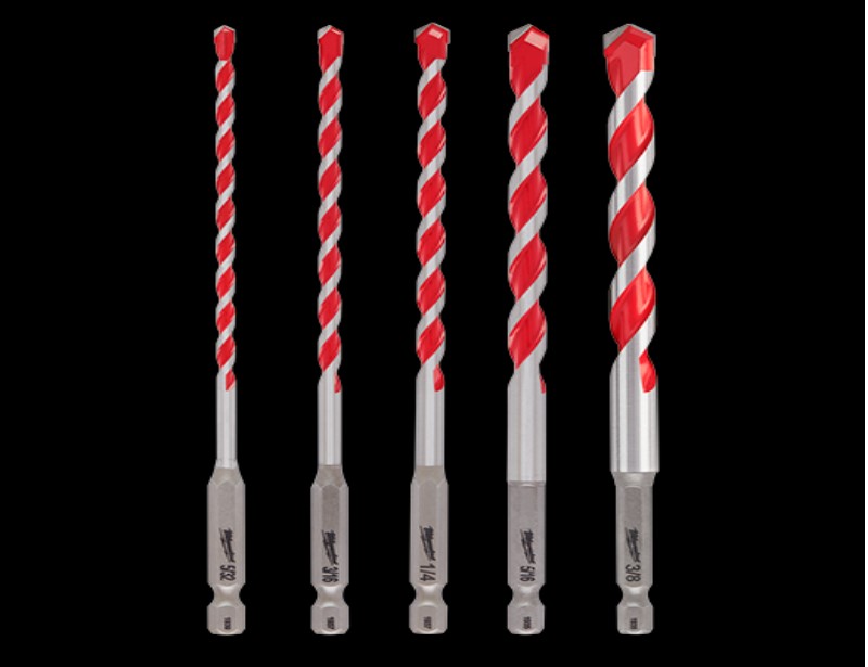 Juego De Brocas Para Concreto 5 Pz 48-20-9051 Milwaukee